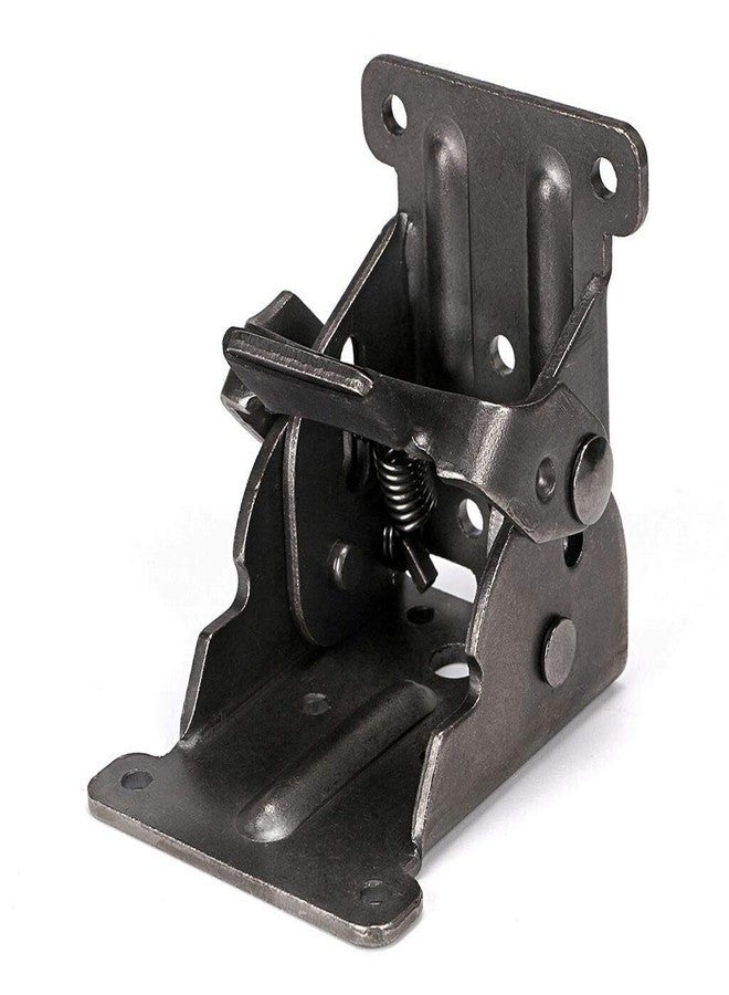 Skelang Table Leg Folding Brackets, Foldable Hinge Hardware, Self-Lock Extension Collapsible Shelf Bracket, Support for Work Bench, Desk, Wall Shelf, Pack of 4 - Image 2